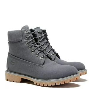 mens timberland boots gray